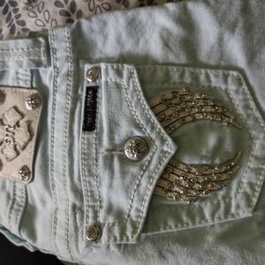 Miss me angel wing pockets size 26